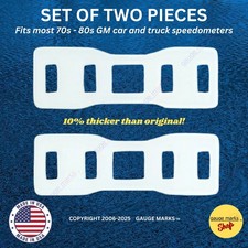 Odometer Plastic Retainer Strips Fit Chevy Pontiac Buick Olds Speedometer - New
