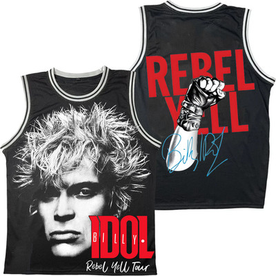 NEW Collection Billy Idol AOP Basketball Jersey S-6XL TU1953