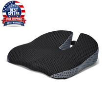 Memory Foam Car Wedge Seat Cushion For Driving Height Booster Posture Support
