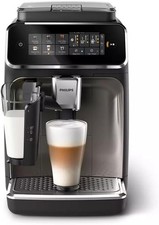 Philips 3300 LatteGo Automatic Espresso Machine, Chrome  6 Recipes  EP3347/90