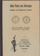 Lit: Glasewald: Die Post im Kriege - Beiträge zur Geschichte der Feldpost (1913)