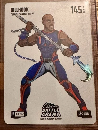 2026 Bo Jackson Battle Arena `Chauncey Billups` Billhook Blizzard Battlefoil