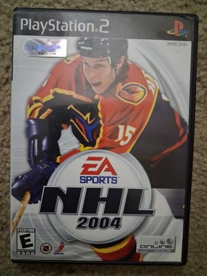 Sony PlayStation Game Used  Good Condition NHL 2004 NOT TESTED