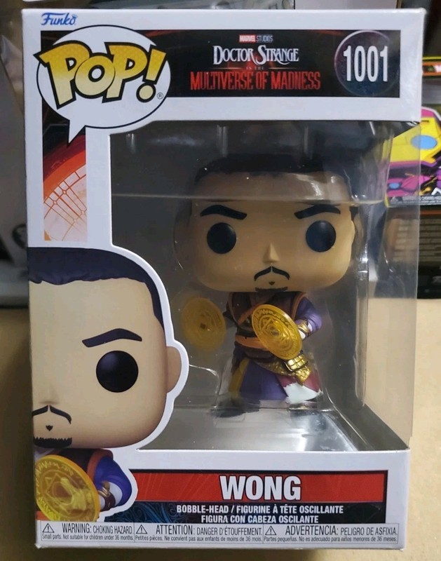 FUNKO POP! DOCTOR STRANGE IN THE MULTIVERSE OF MADNESS 1001 WONG 