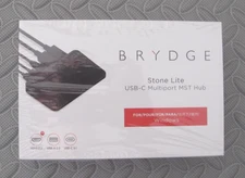 Brydge Stone Lite USB Hub Docking Station Windows Only Dual 4K Displays
