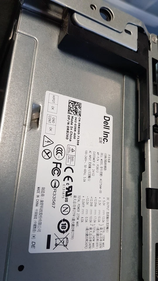 Dell precision t1650 Intel Xeon E3-1240 v2 16GB 500GB SSD NO OS Quadro K2000 GPU - Image 2 of 4