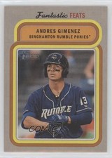 2019 Topps Heritage Minor League Edition Fantastic Feats Andres Gimenez #10 2o7