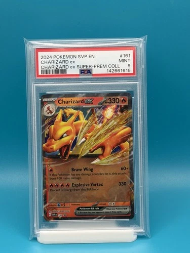 PSA 9 - 2024 POKEMON SVP EN CHARIZARD EX SUPER-PREM COLLECTION