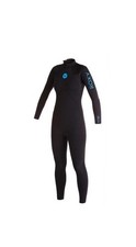 Roxy 4/3mm Women's Wetsuit GBS Back Zip Size 6