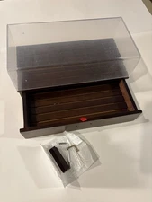 VisualHome Challenge Coin Display Case 42 Coins On Top And 38 In The Storage