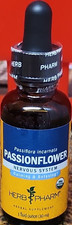 Herb Pharm Passionflower Extract Organic Gluten-Free 1 fl oz Calming
