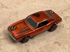 Original Hot Wheels Redline - Orange HK Custom Camaro!! - Free Shipping!!