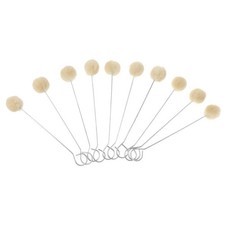 10pcs DIY Leather Tool Accessories Wool Daubers Assisted ing Wool Dauber