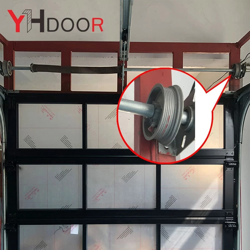 Repuesto de tambores de cable de puerta de garaje de hasta 8 pies de altura 400-8 - Un par (... Foto 4 de 4