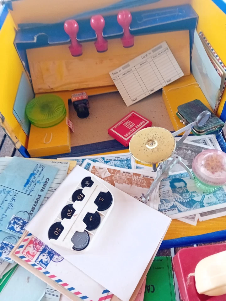 ancien Jeu/Jouet La Poste Enfantlne Transcar Paris des Années 50 - Photo 3/4