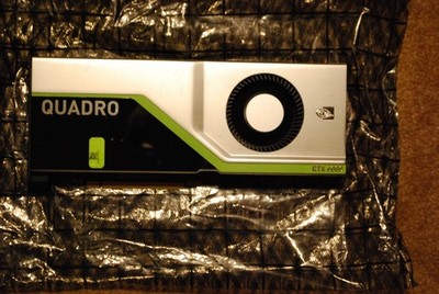 NVIDIA Quadro RTX workstation video card 24gb as is partially working! *read*