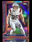 2025 Topps Chrome Football Football Leather Refractor Hunter Henry #209