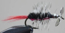 Pistol Pete Pee Wee Pete Trout/Panfish Lure Size 12 Black Strip 2-Pack