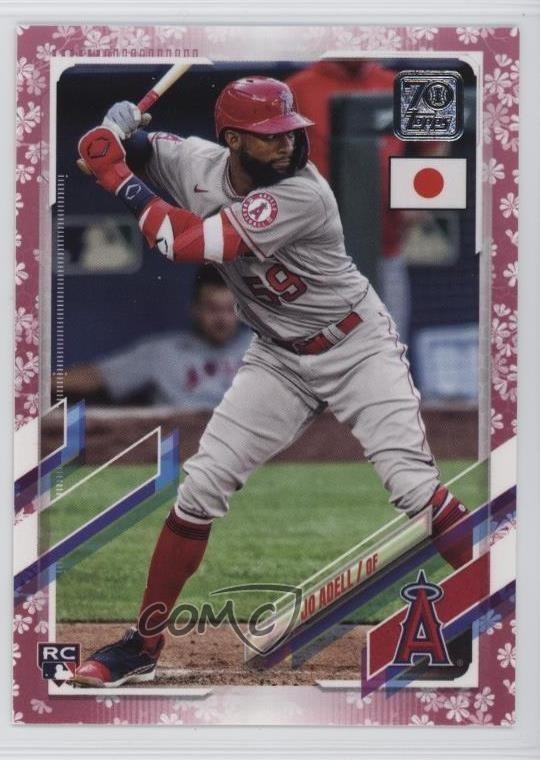 2021 Topps Japan Edition Cherry Blossoms 30/99 Jo Adell #76 Rookie RC 1he8