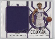 2020-21 National Treasures Colossal Rookie Materials 95/99 Jahmi'us Ramsey 0u5r