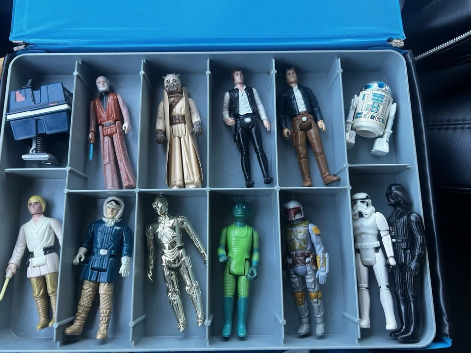 vintage kenner star wars action figures  (Collection Kit, Case Included - Image 2 of 4