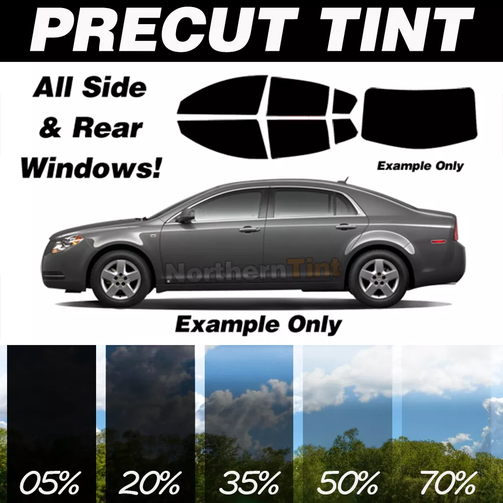 PreCut All Sides + Rear Window Film Any Tint Shade % For All BMW Glass