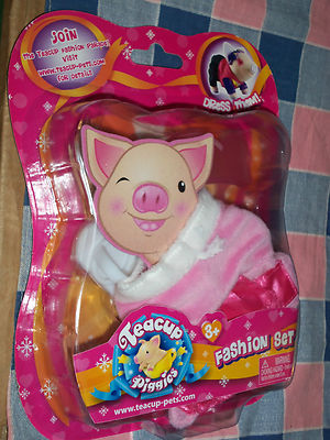 Toy Teck Teacup Piggies Fashion Set Pink and White