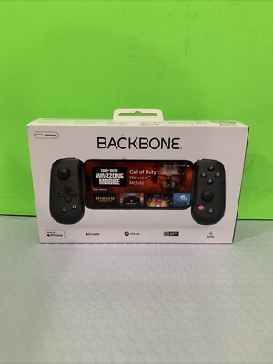 Backbone One (2nd Gen) Gaming Controller for iPhone |  Lightning Port |Black New