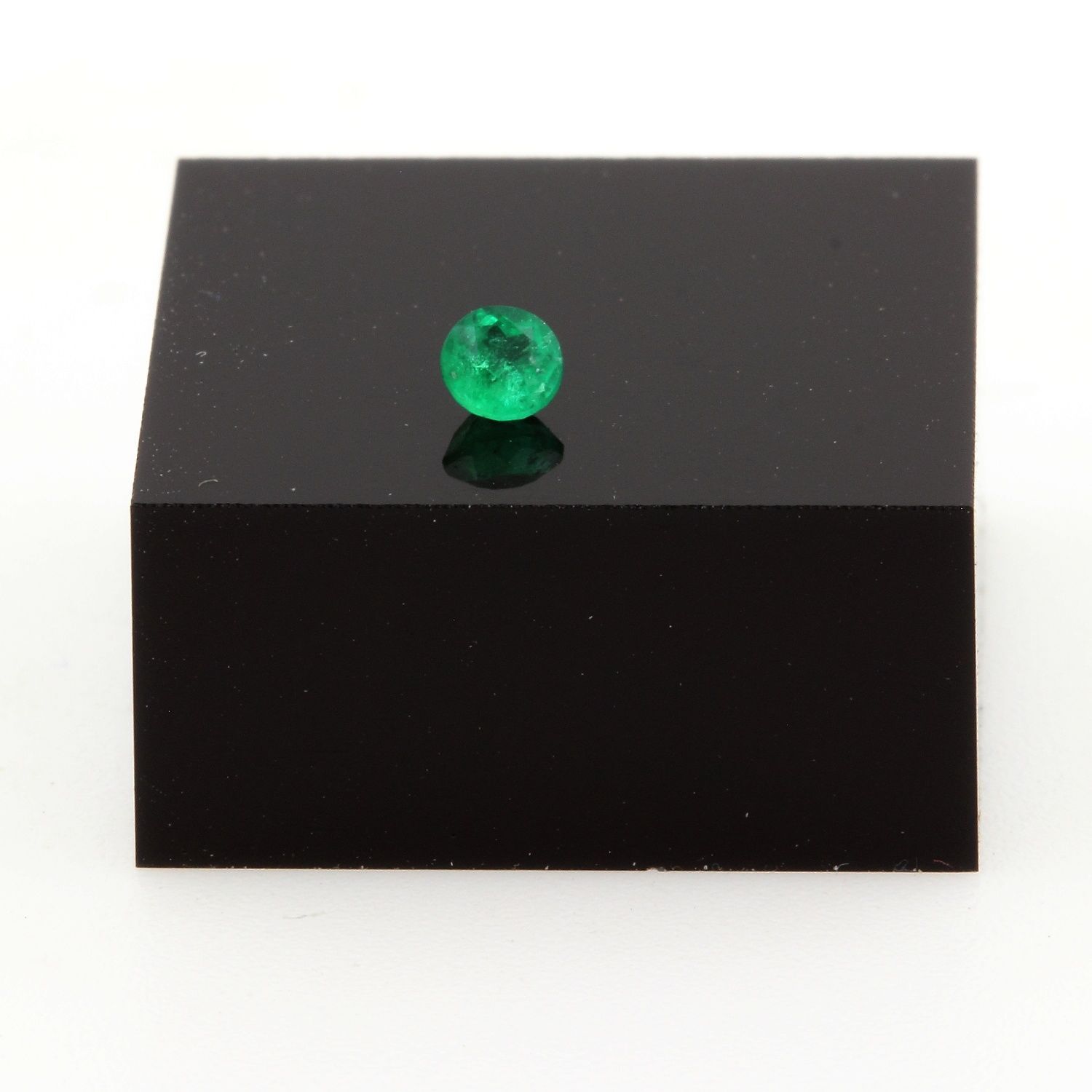 Émeraude de Muzo Colombie 0,11 ct cadeau idéal pour anniversaire de mariage