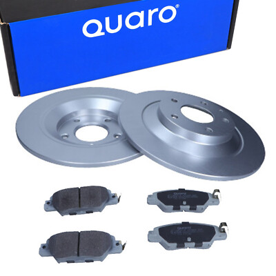 QUARO Bremsscheiben + Bremsbeläge Hinten für MAZDA CX-5 KF GH KE