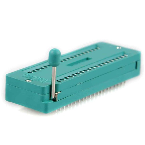 40 Pin Green ZIF Lockable Socket - 第 1/3 張圖片
