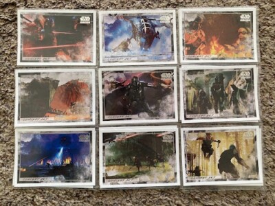 2020 Topps Star Wars The Mandalorian Season 1 CONCEPT ART INSERT Cards You-Pick