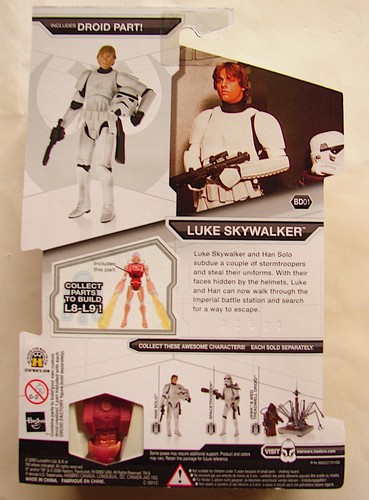 Star Wars Legacy Luke Skywalker Stormy BD-01 L8-L9 Droid Factory 2009 MOC 224 - Bild 2 von 5