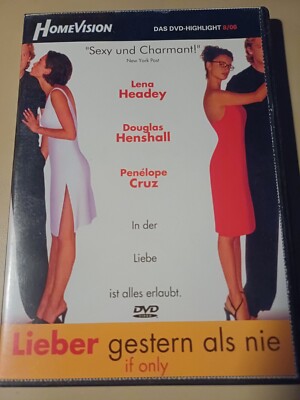 DVD Lieber gestern als nie