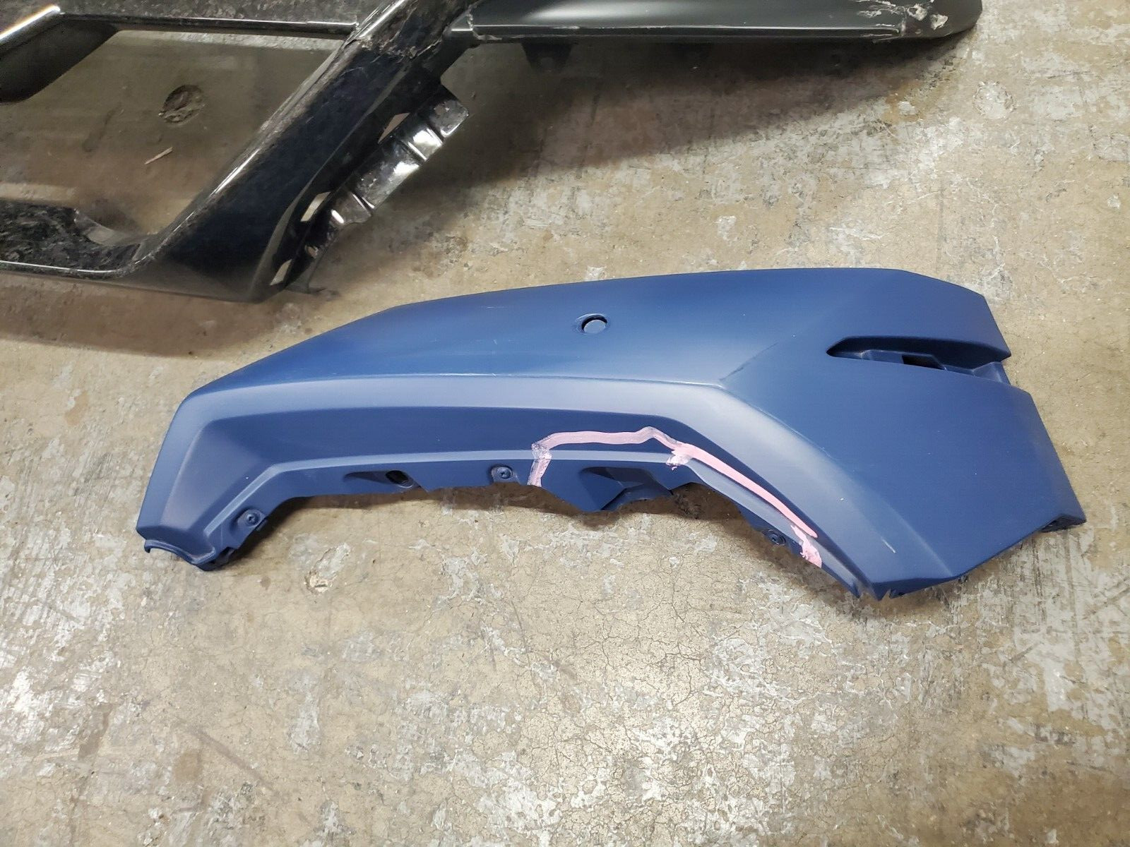 LAMBORGHINI HURACAN PERFORMANTE REAR BUMPER FORGED CARBON DIFFUSER LP640 OEM