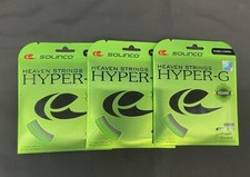 Solinco Hyper G Round 17 Gauge Tennis String 3 Pack