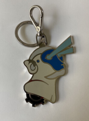 NWT $300+ Prada Steel Key Ring Charm, Multicolor W/Gift Receipt