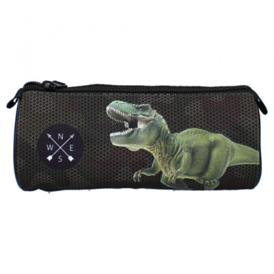 T Rex Dinosaurier Schlamper Faulenzer Federtasche Federmappe Stifte Mäppchen