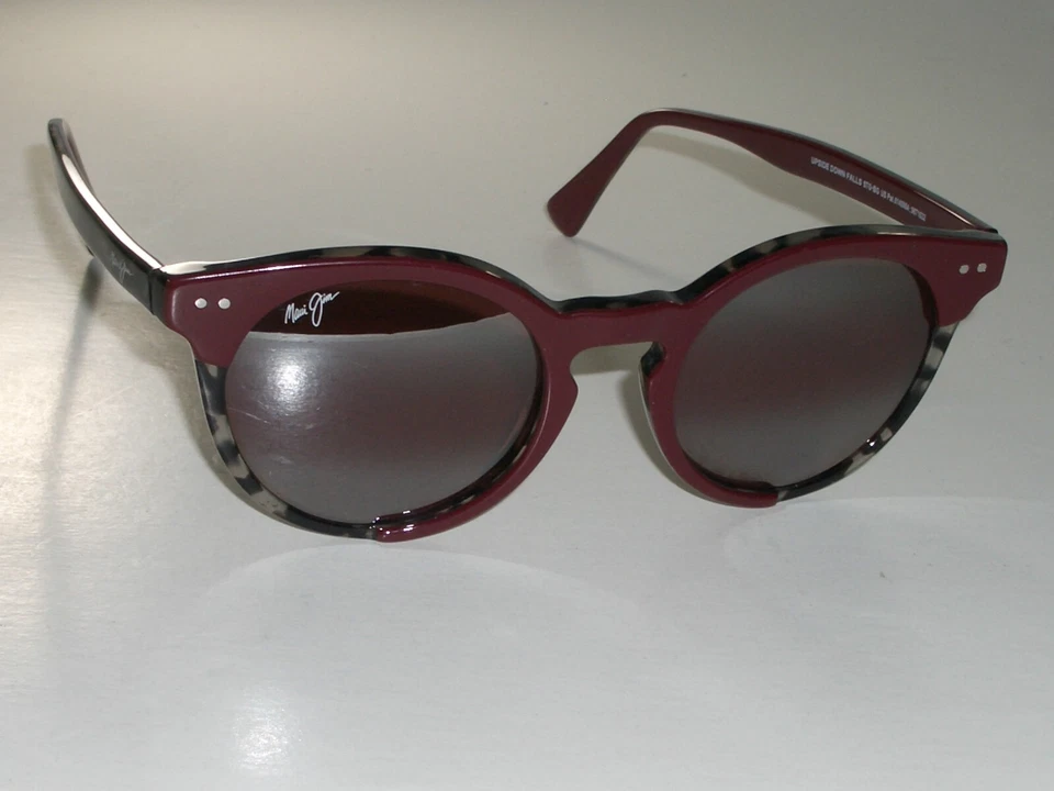 49[]22 MAUI JIM 意大利 MJ861-07 双年级镜极玫瑰/粉红色太阳镜 — 第 2/4 张图片