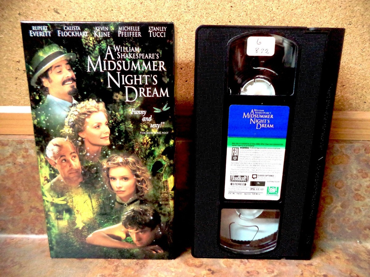 A Midsummer Nights Dream 1999 Vhs All Hail Queen Titania 🤍 #titania