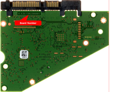 ST5000DM003 100802503 Circuit Board + FW  for HDD data recovery
