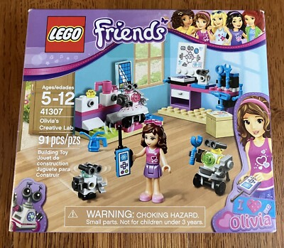 LEGO FRIENDS: Olivia's Creative Lab (41307) New in Sealed Box