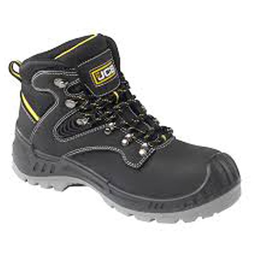 JCB BACKHOE Safety Work Boots Black 