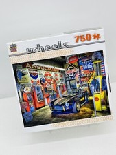 Master Pieces Wheels -  Jewel of the Garage  750 Piece Puzzle Linda Berman