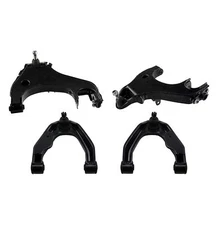 4 New Pc Suspension Upper And Lower Control Arms Set for Nissan Frontier Xterra