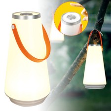 LED Portable Camping Torch Rechargeable Touch Lantern Night Light Tent Lamp JQ