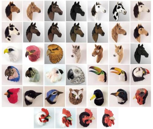 (50) VERY CUTE FURLIKE ANIMALS AND BIRD MAGNETS! SELLING OUT OUR ENTIRE STOCK!