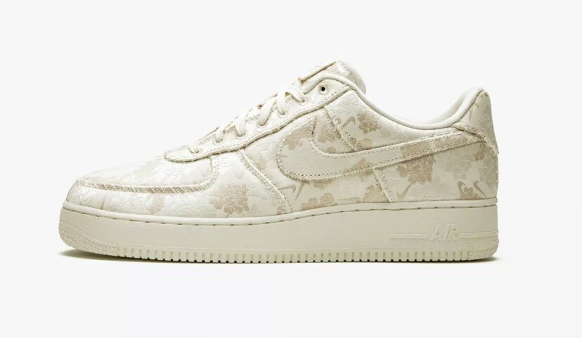 Nike Air Force 1 Low '07 Premium Pale Ivory/Light - Depop