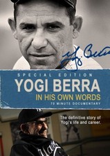 Yogi Berra: In His Own Words (DVD, 2011) New, Derek Jeter, Mickey Mantle