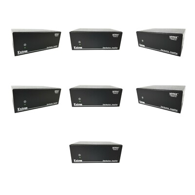 Lot of 7x - Extron MDA-3SV 3 Channel S-Video 270MHz Distribution Amplifier